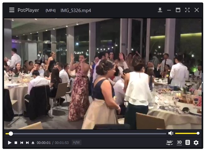 PotPlayer reproduciendo vídeo local