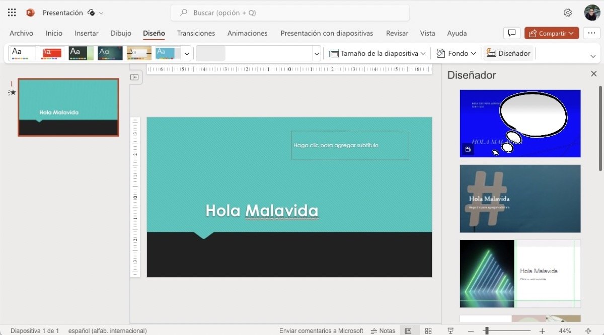 PowerPoint, un clásico ahora con versión web