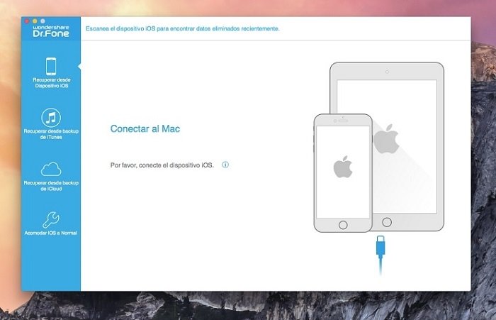 Primer paso: conecta tu iPad o iPhone al ordenador