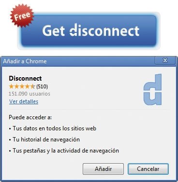 Privacidad Disconnect Navegadores 2