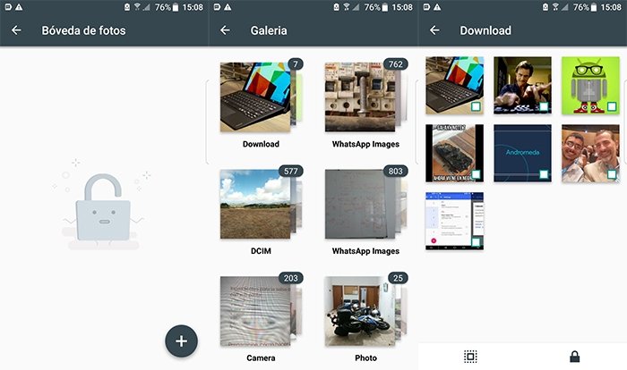 Proteger archivos de imagen en Android con AppLock