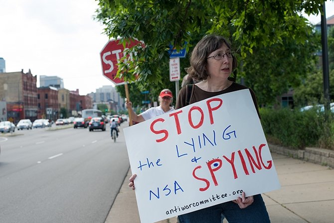 Protestas contra el espionaje de la NSA