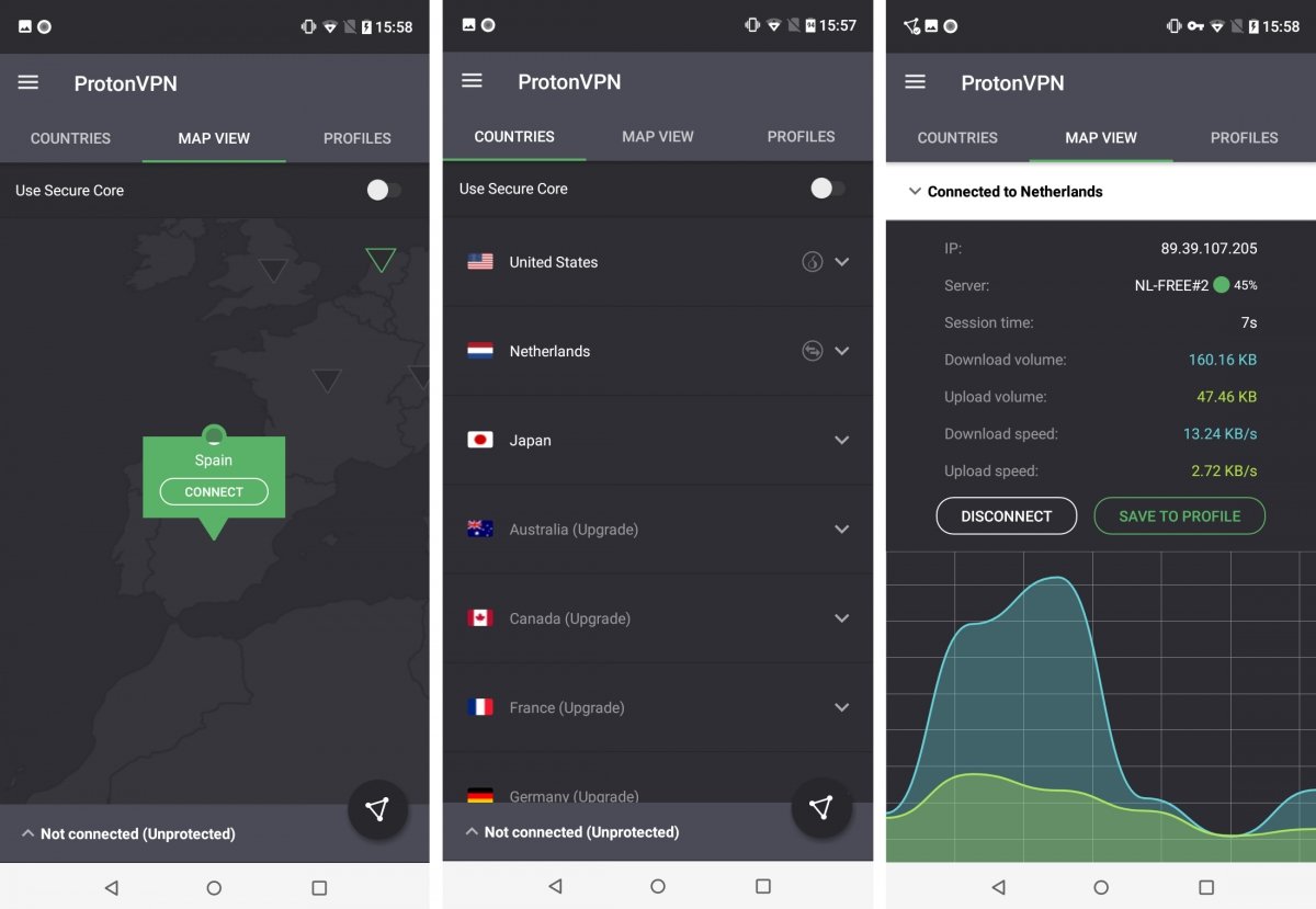 ProtonVPN, uno de los mejores VPN en Android