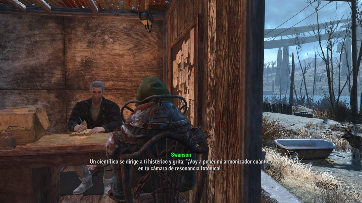 Prueba de Seguridad a la entrada de Covenant en Fallout 4