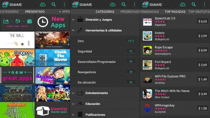 Puede que no sea la más atractiva ni actual, pero el diseño es sencillo y bien organizado