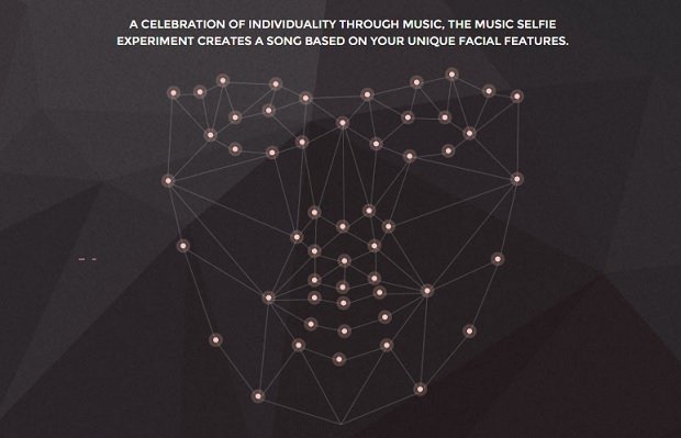 Rasgos biométricos que analiza The Music Selfie Experiment