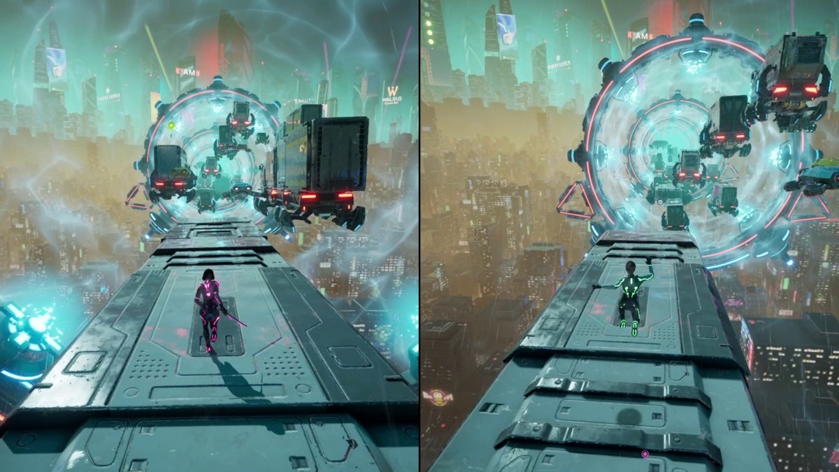 Recorremos un nivel futurista en Split Fiction