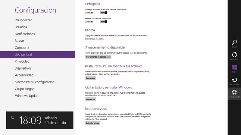 Reinstala Windows 8 1