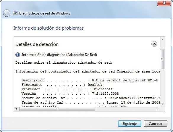Repara fallos Internet 5