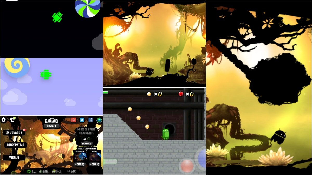 Replica Island, Badland y Flappy Bugdroid