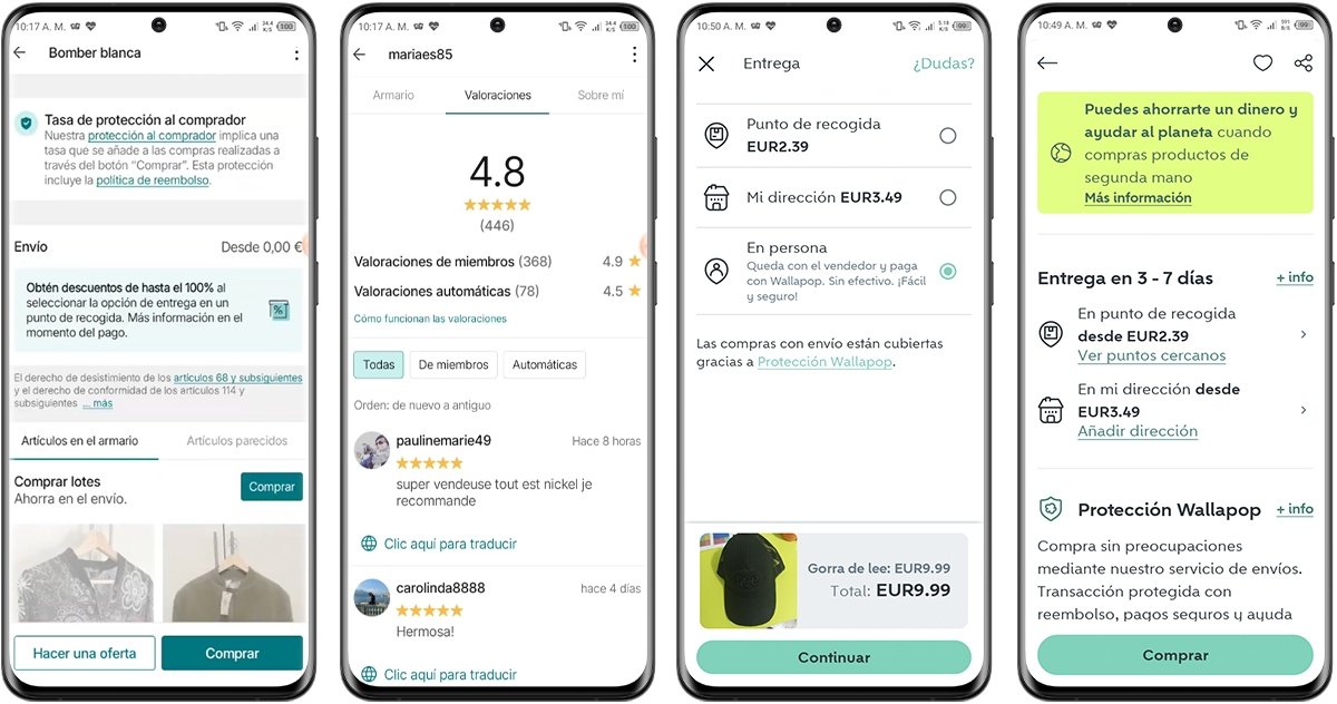 Seguridad en las transacciones en Wallapop y Vinted