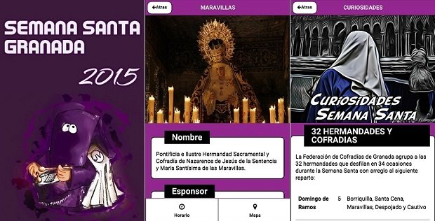 Semana Santa Granada fue la app de esta naturaleza más descargada de 2014