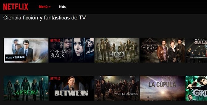 Series de televisión en Netflix: categoría de ciencia ficción y fantasía
