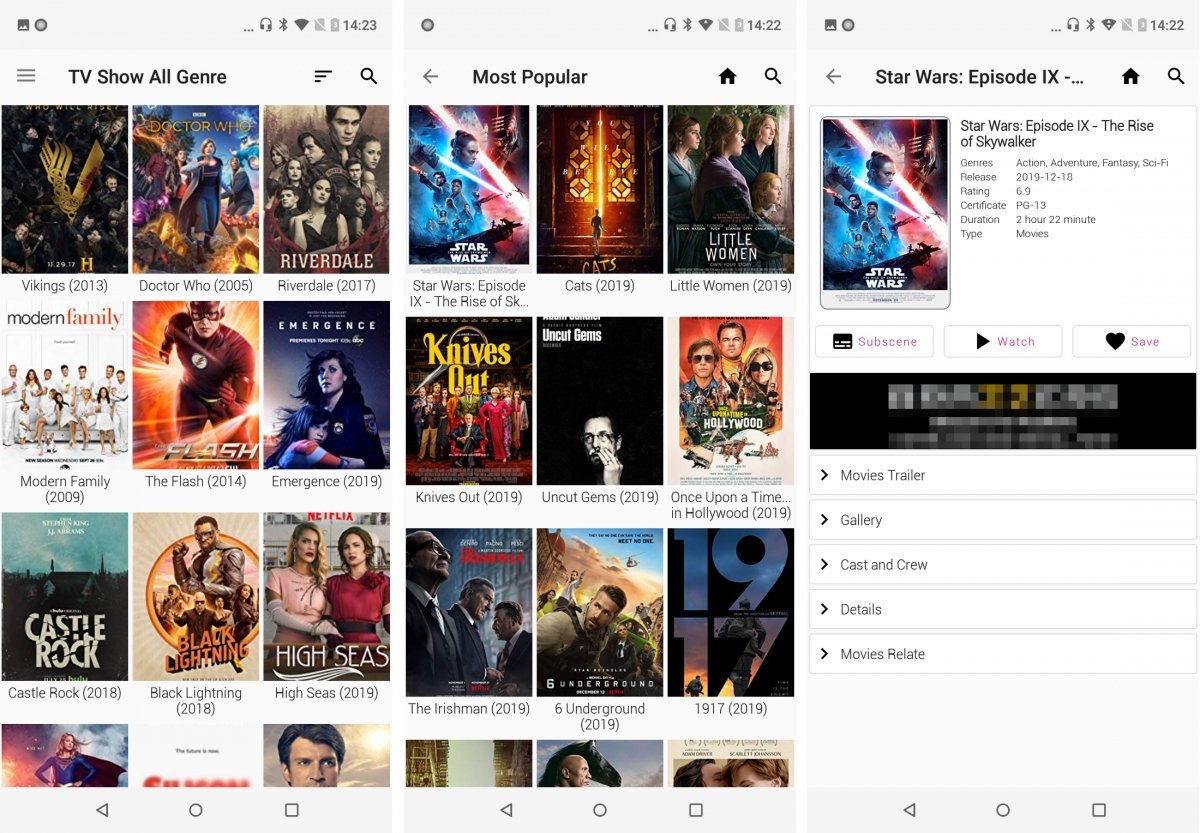 Series y películas disponibles en Cyrose HD