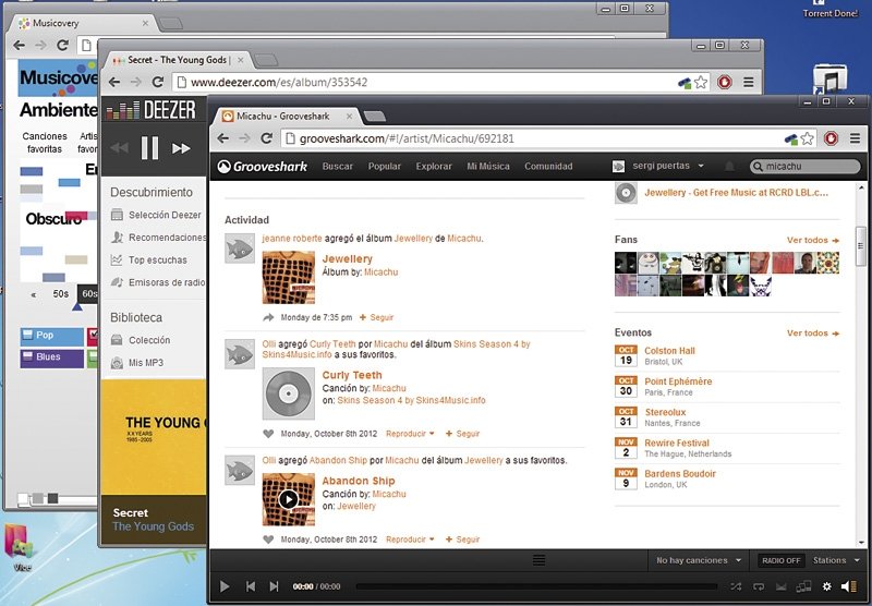 Servicios de música on-line 4