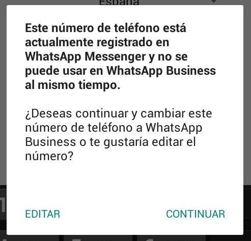 Si tienes WhatsApp, necesitas un segundo número para WhatsApp Business