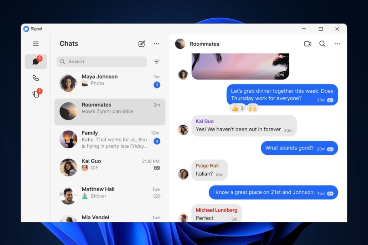Signal es la app de mensajería que de verdad no te rastrea