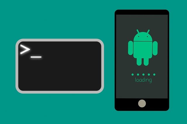 Símbolos de Android y el símbolo del sistema