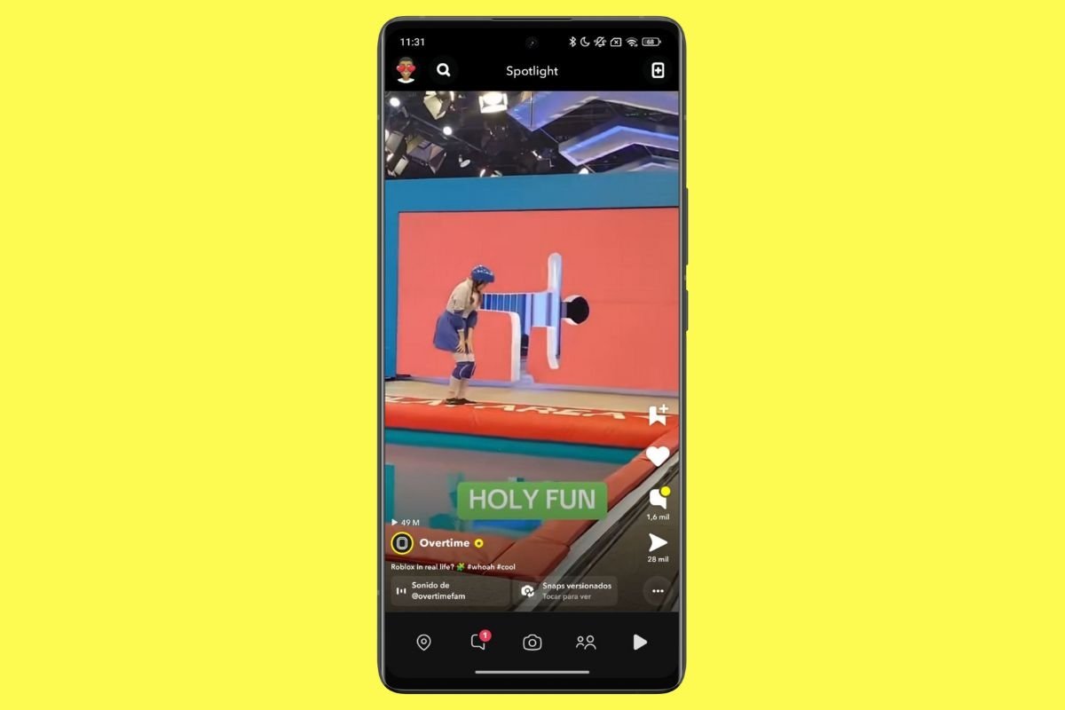 Snapchat también apuesta por el contenido rápido y directo, como TikTok