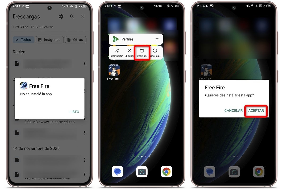 Soluciones rápidas para el error Aplicación no instalada en FF Beta Testing