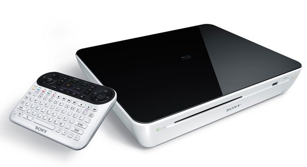 Sony Blu-ray y teclado para Google TV