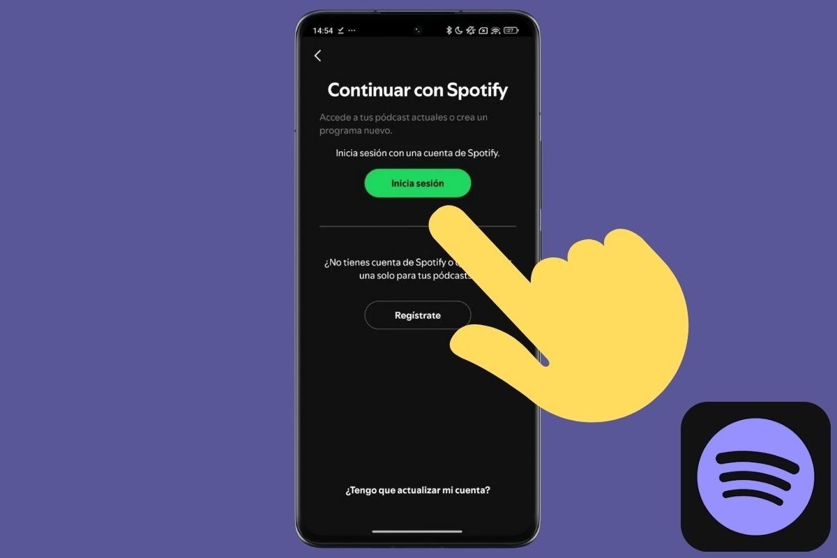 Spotify for Creators solo requiere una cuenta personal para empezar