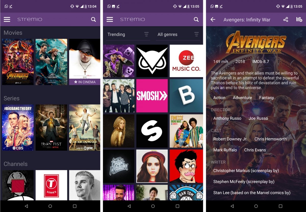 Stremio es otra buena alternativa a Terrarium