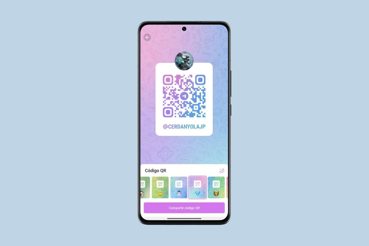 Tanto los grupos públicos como privados pueden tener códigos QR para acceder rápidamente