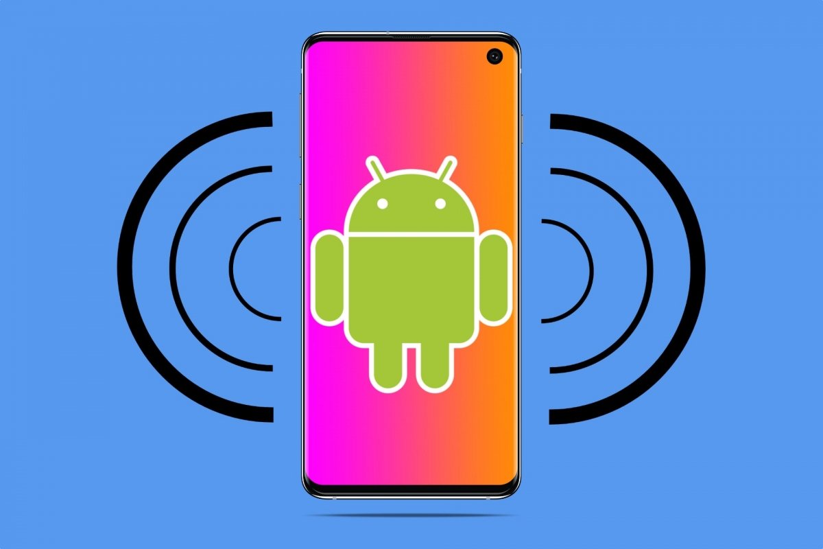 Teléfono Android con vibraciones
