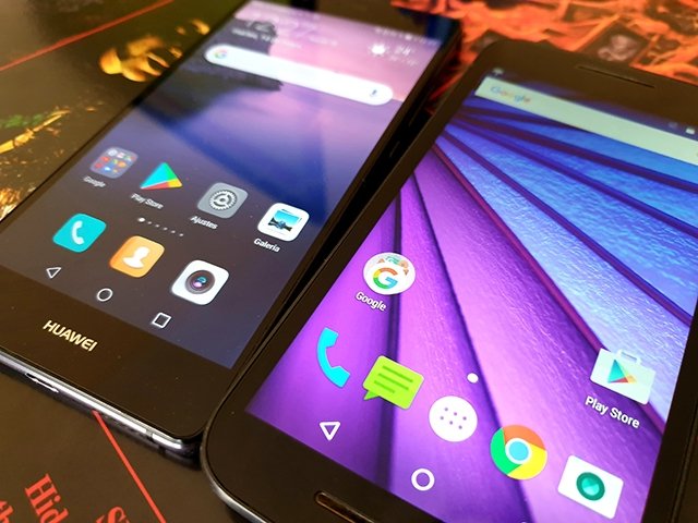 Teléfonos con interfaces Android distintas