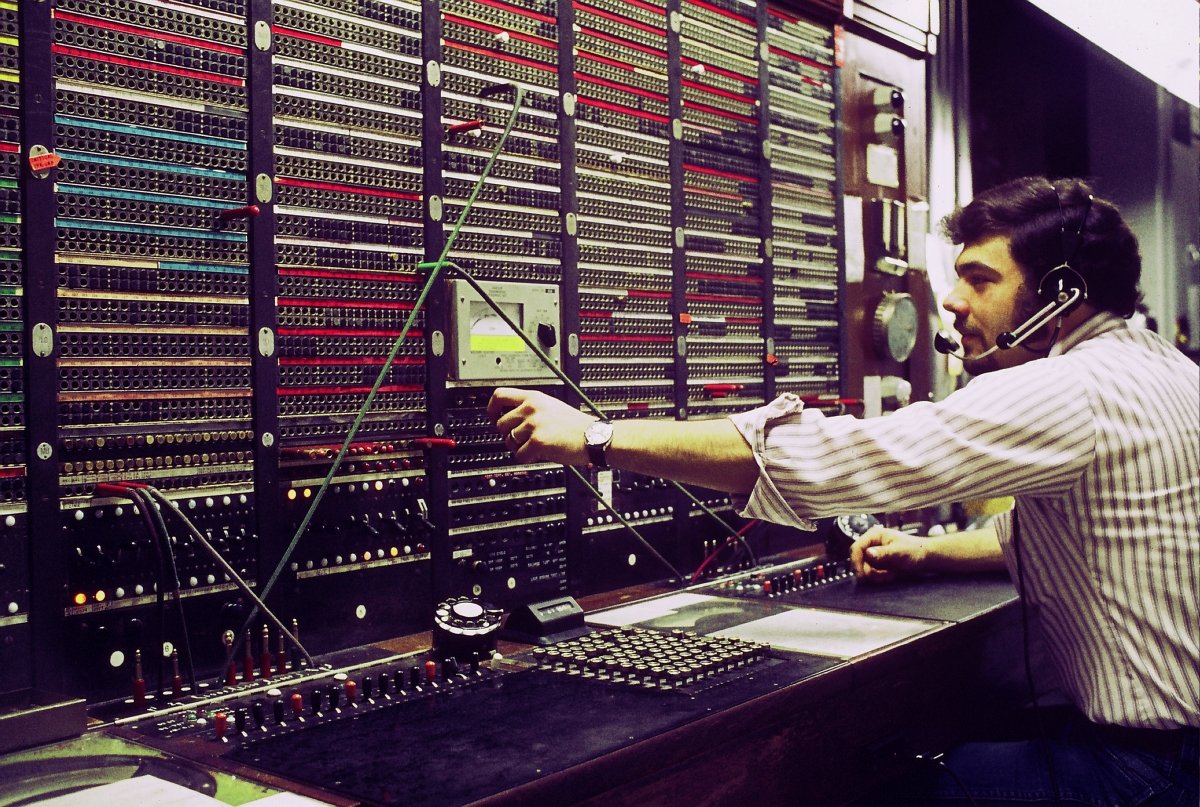 Teleoperador de Bell Systems en los '60
