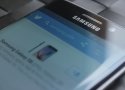 Pantalla en la parte superior de Samsung Galaxy S6