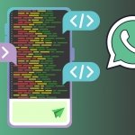 Cómo añadir bloques de código en WhatsApp