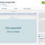 Reduce el consumo de RAM en Chrome con The Great Suspender