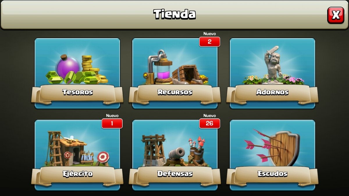 Tienda Clash of Clans
