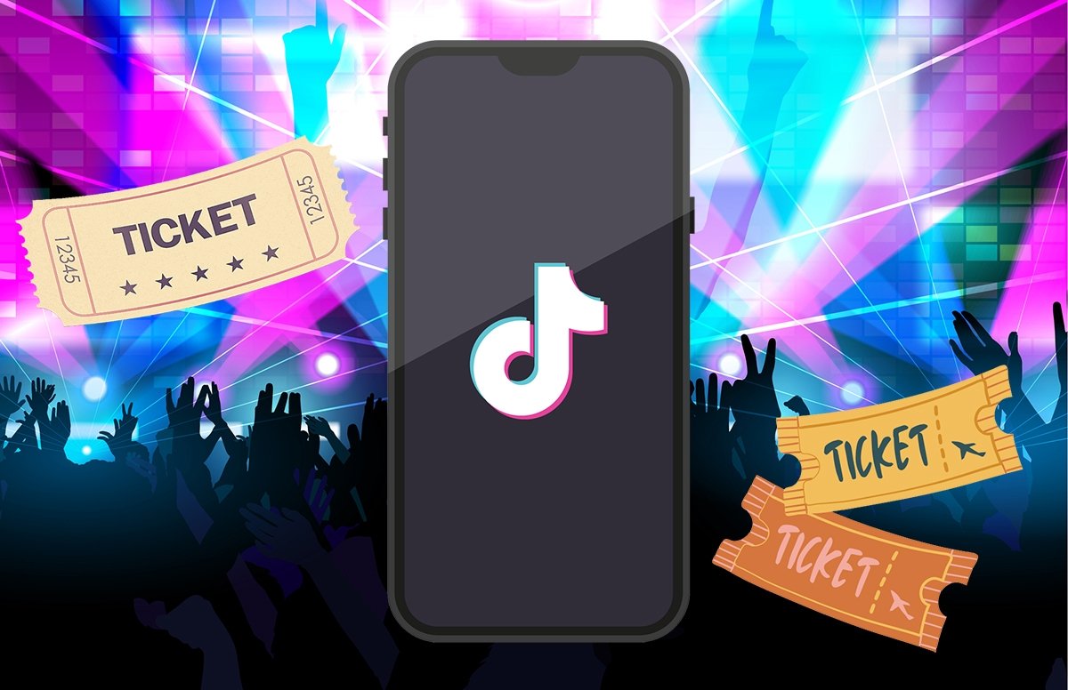 TikTok venderá entradas de conciertos tras aliarse con Ticketmaster