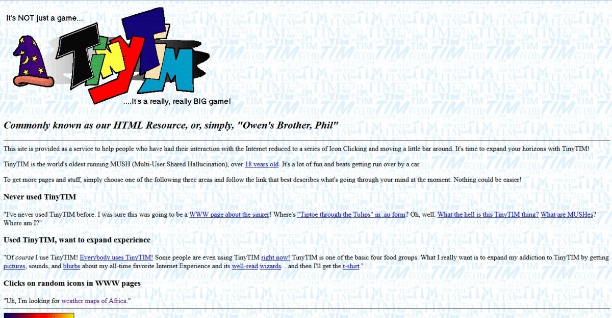 TinyTIM WWW Page