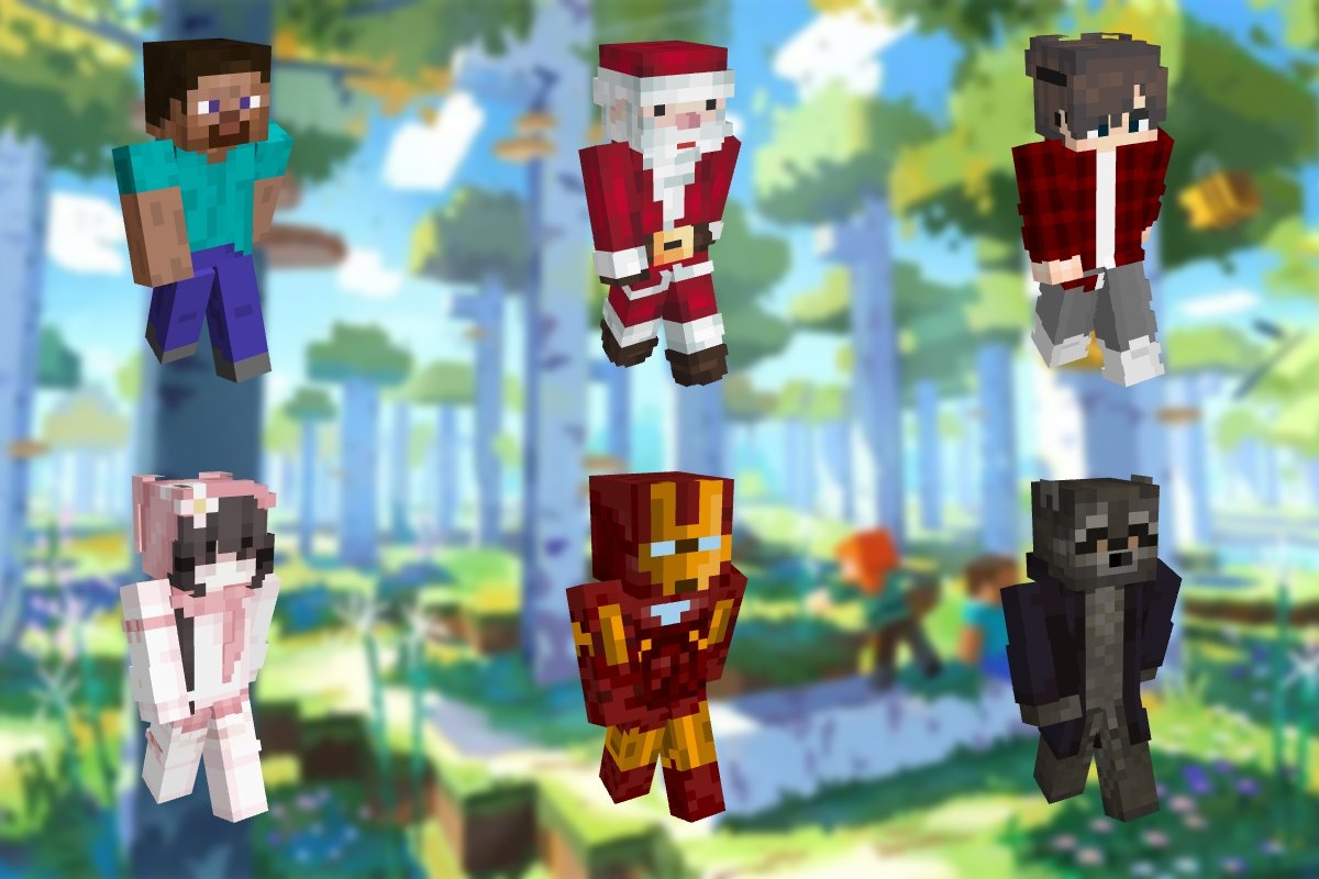 Tipos de skins de Minecraft