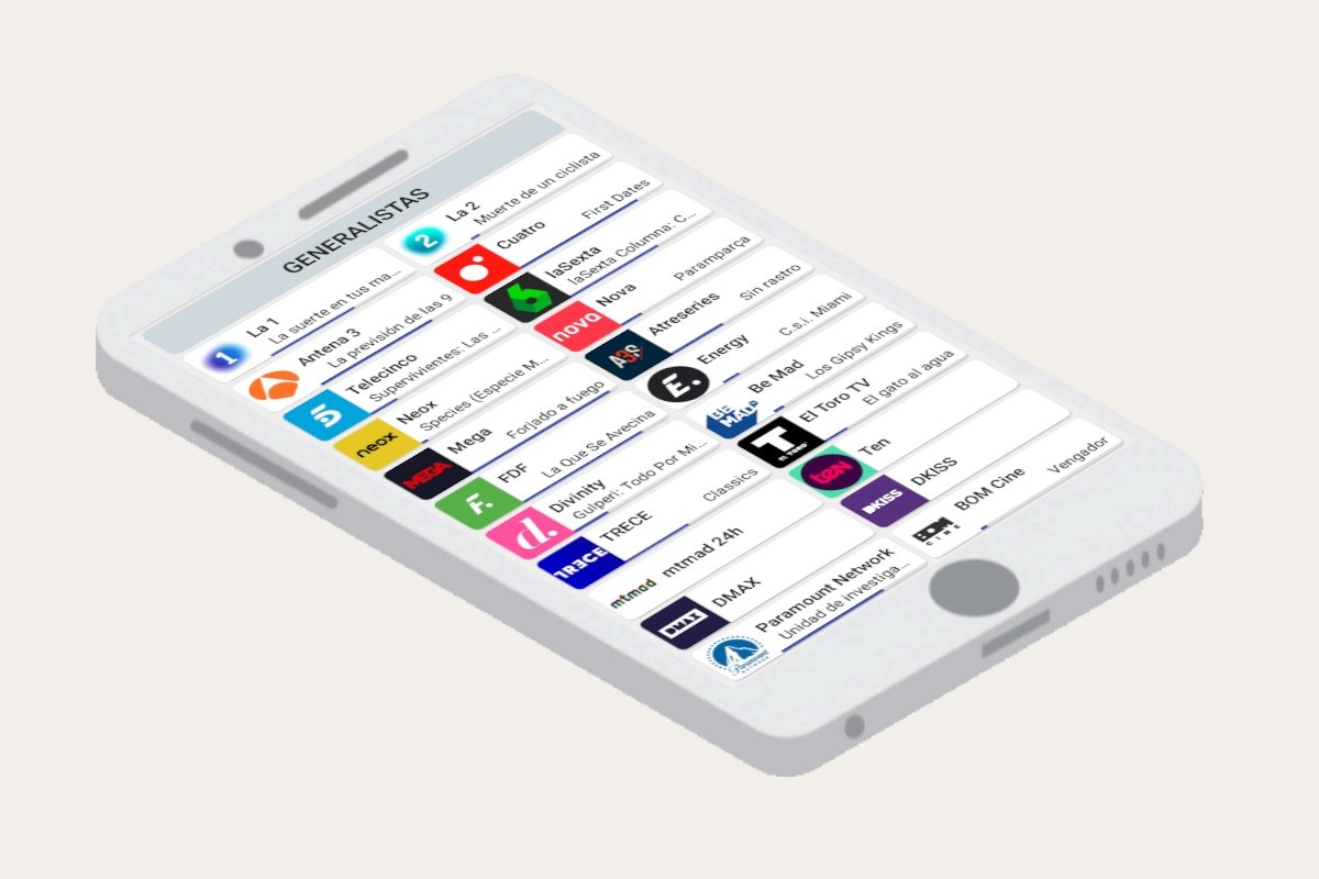 Todas las apps de para ver la TDT gratis en Android