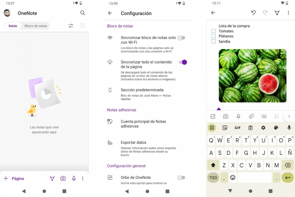 Tomar notas en Android con Microsoft OneNote