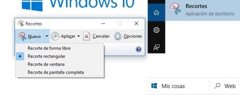 Haz una captura de pantalla rápida en Windows