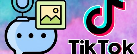 Cómo enviar notas de voz, fotos y vídeos por mensaje directo en TikTok
