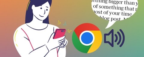 Cómo escuchar en voz alta el texto de una web en Chrome