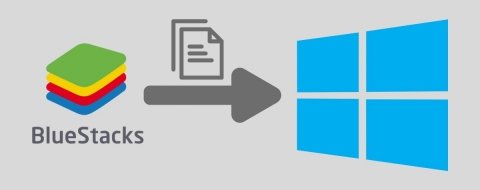 Cómo pasar archivos de BlueStacks a Windows