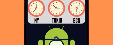 Cómo poner dos horas diferentes en la pantalla de Android