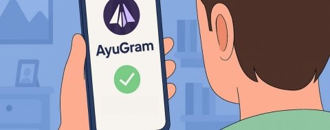 Cómo registrarte y empezar a usar AyuGram para Android