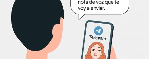 Cómo resumir una nota de voz de Telegram usando Luzia