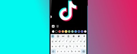 Cómo crear una publicación de texto en TikTok
