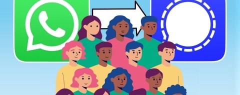 Cómo pasar tus grupos de WhatsApp a Signal