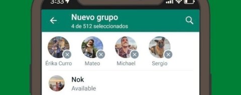 WhatsApp ya permite crear grupos masivos de hasta 512 personas